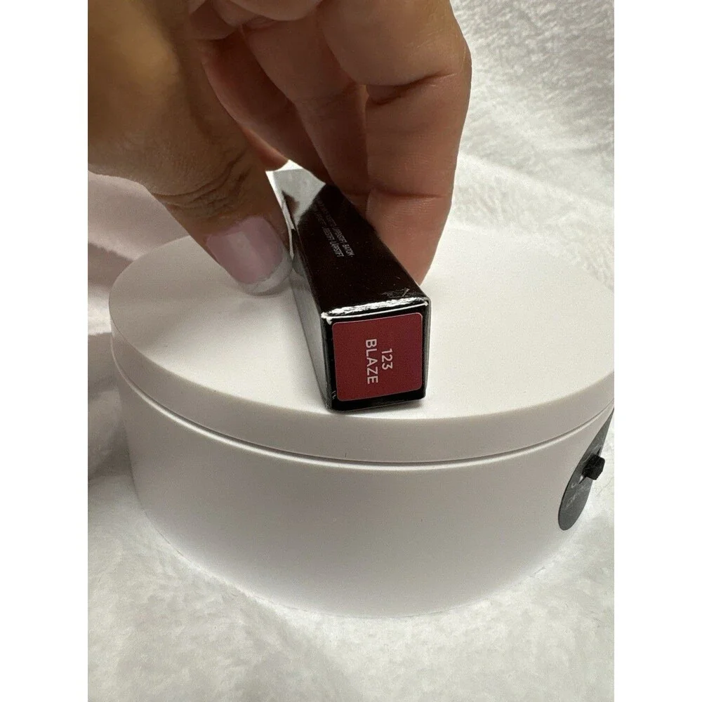 Laura Mercier High Vibe Lip Color 123 Blaze Lipstick 1.4g New In Box